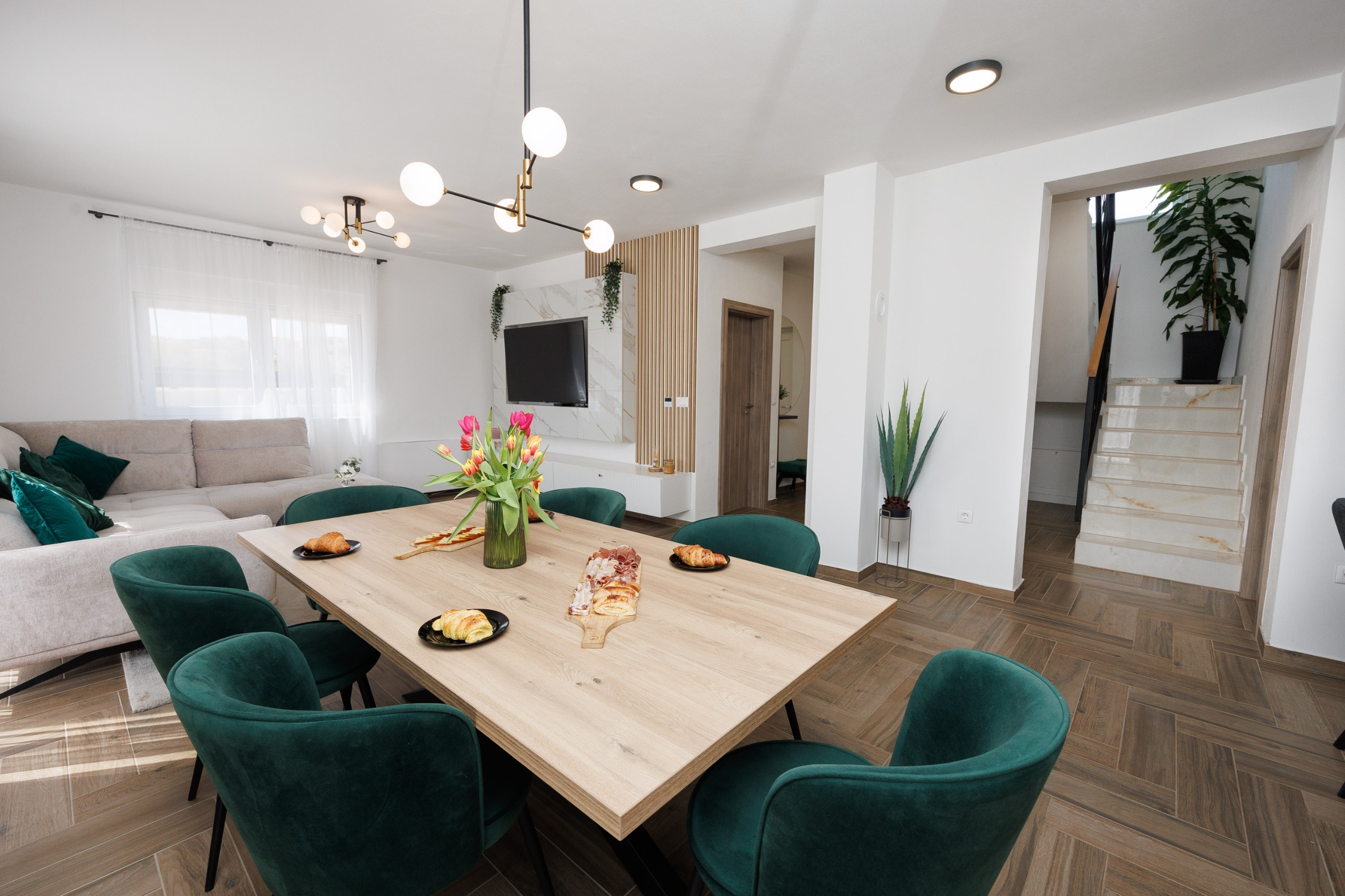 Dining area wide shot